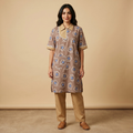 Printed Khaddama 2Pcs L/S Jumbo 005