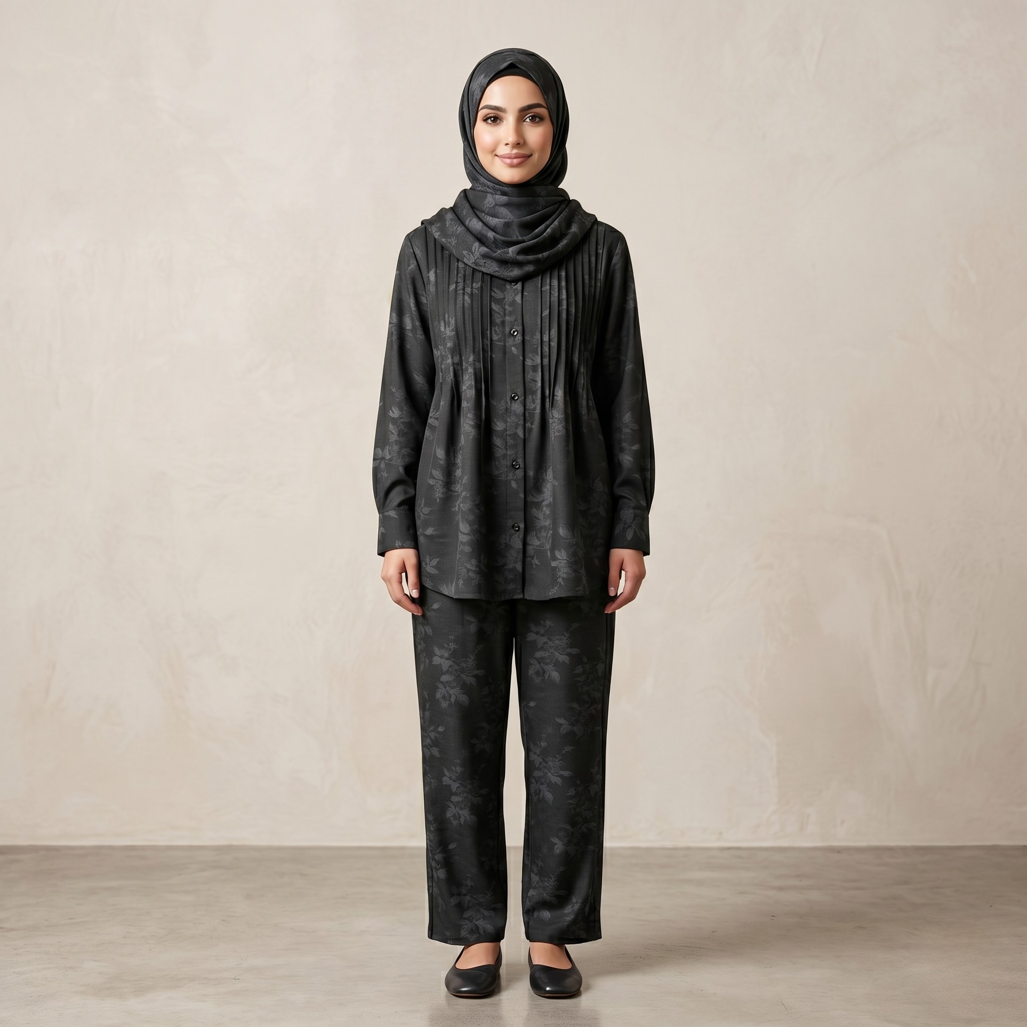 Womens Pajamas 3pc Shella Set AP169