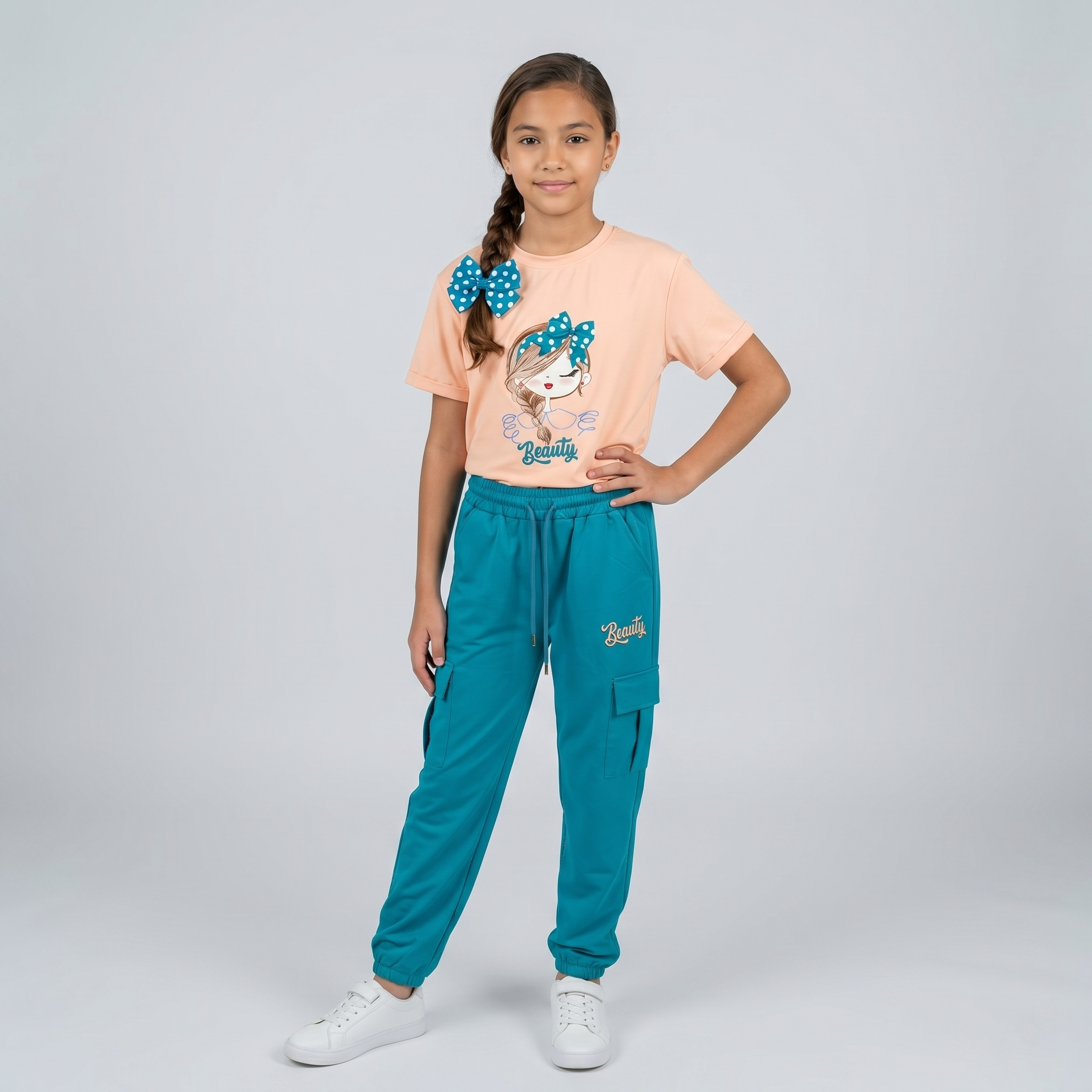 Girls H/S Pajamas 6249D