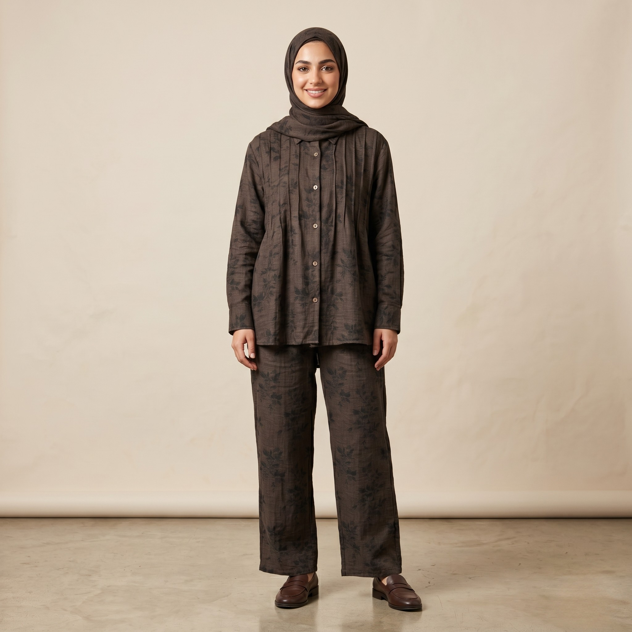 Womens Pajamas 3pc Shella Set AP169