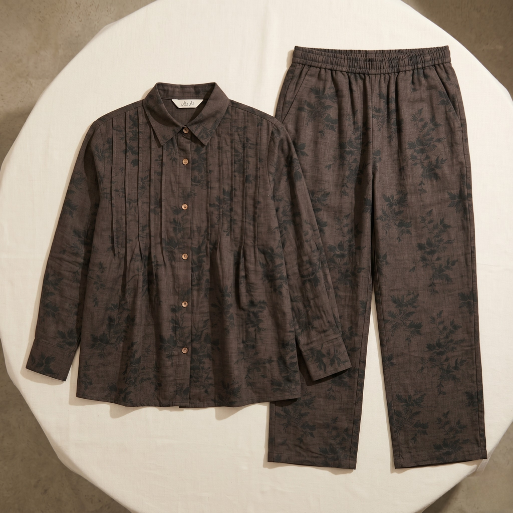 Womens Pajamas 3pc Shella Set AP169