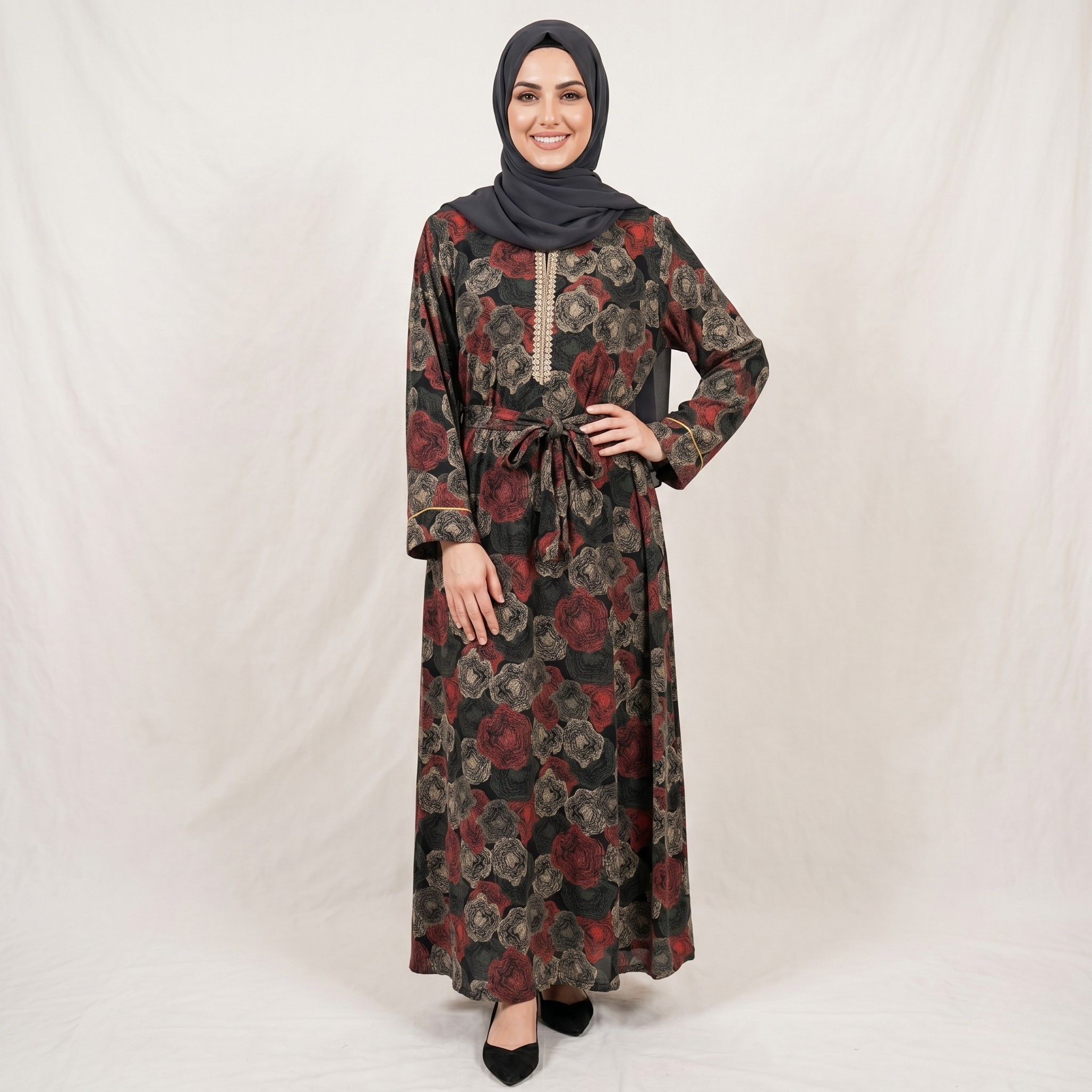دراعه نسائي قطعة واحدة A165-2