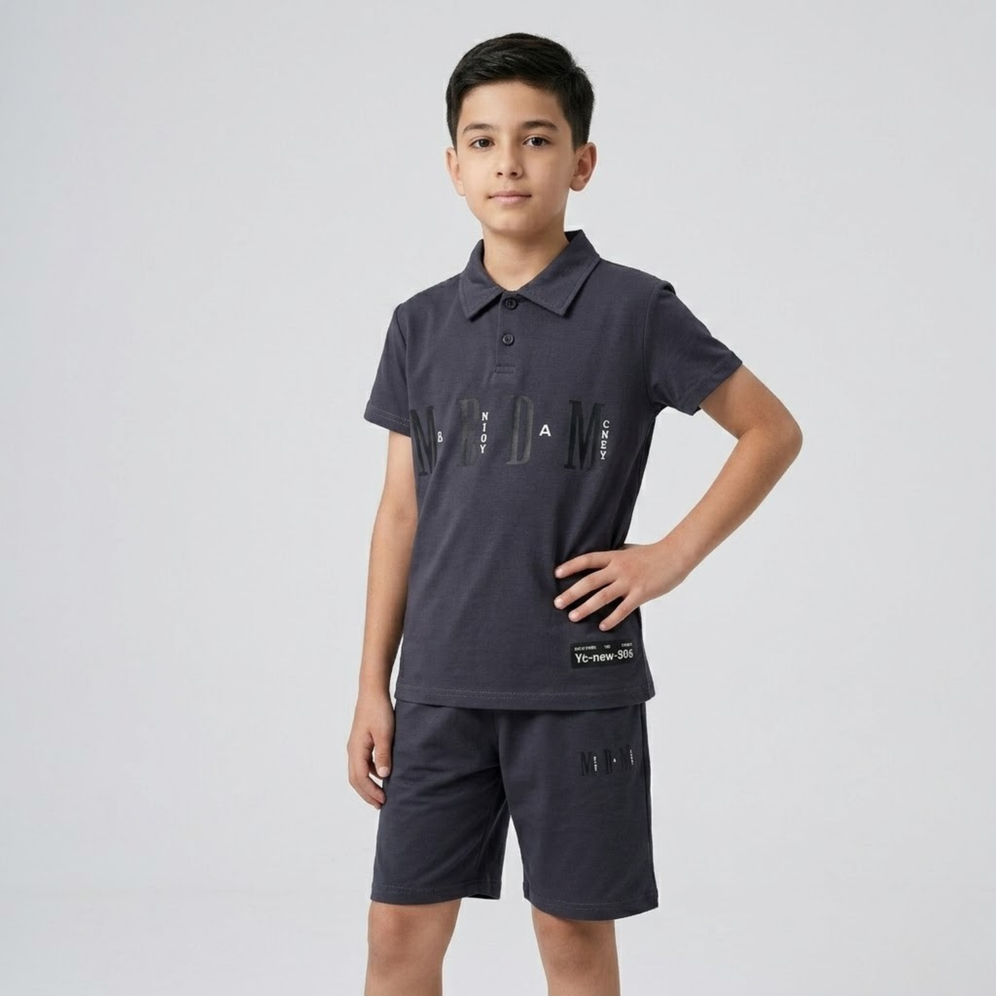 Kids H/S (W/Shorts) FR-909C
