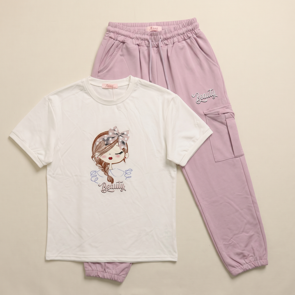 Girls H/S Pajamas 6249D