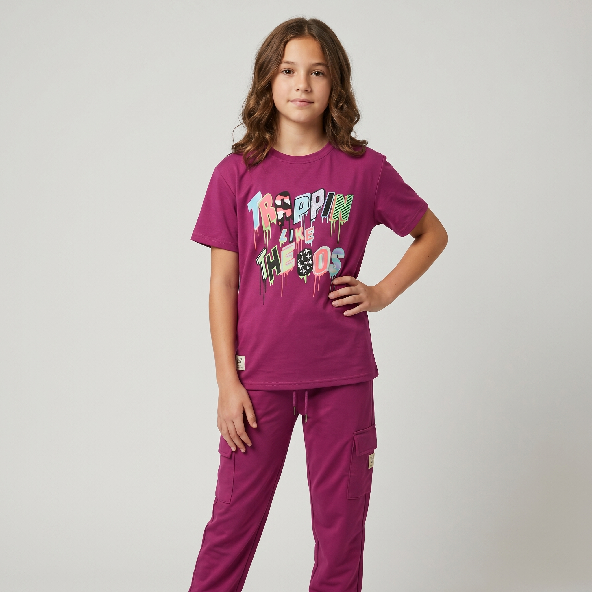 Girls H/S Pajamas 6256D