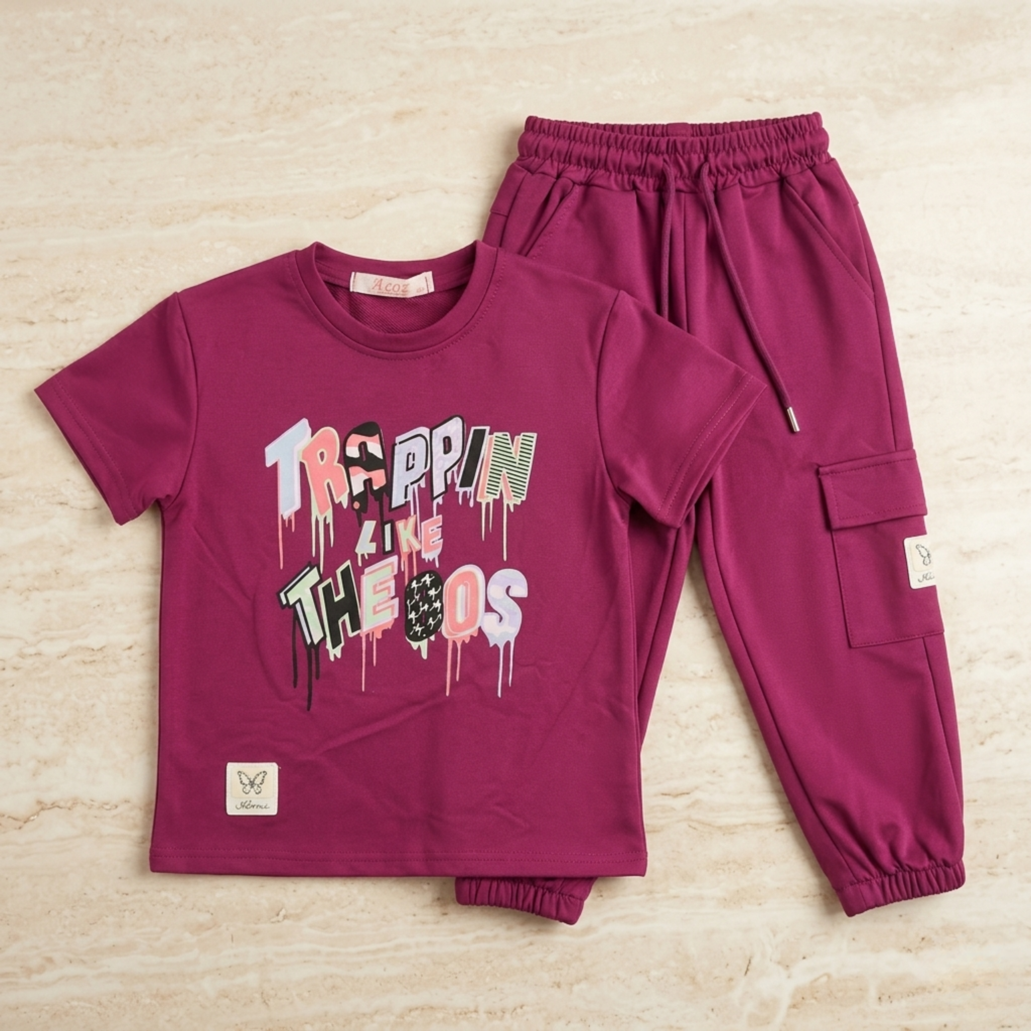 Girls H/S Pajamas 6256D