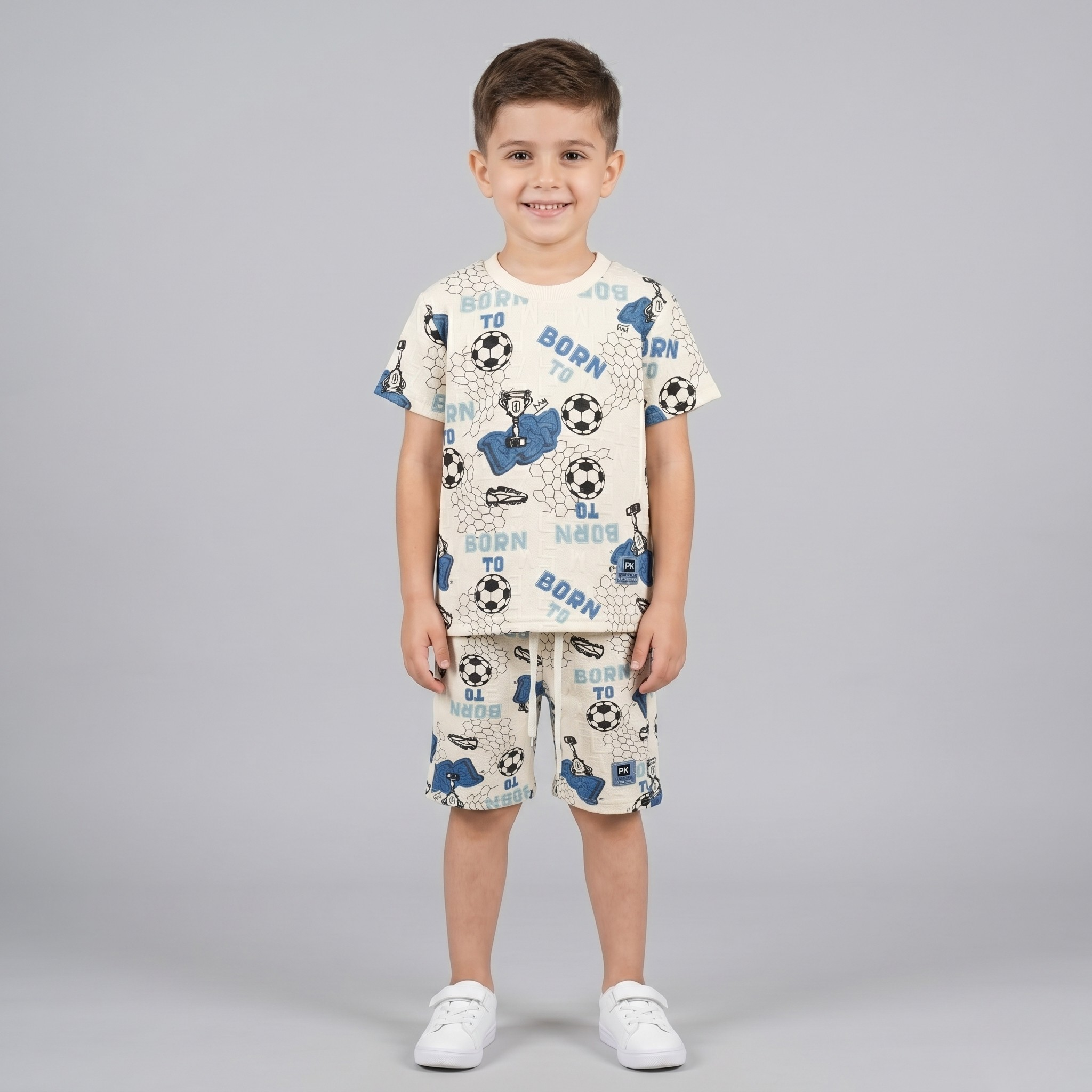 Boys H/S (w/shorts) 6141C