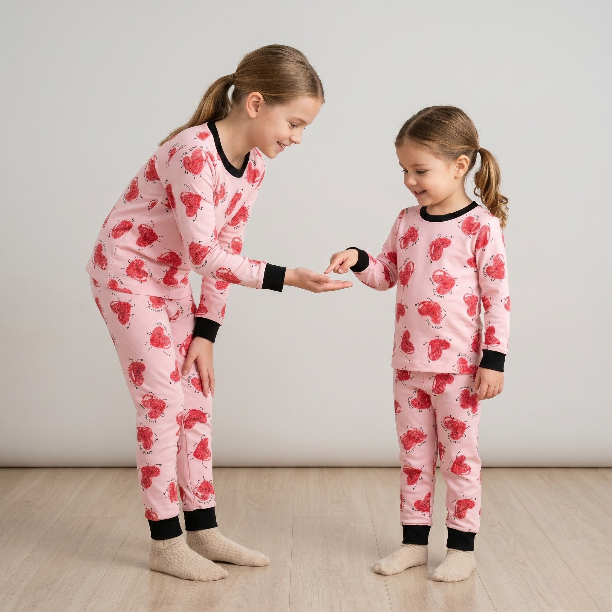 Kindness Hearts Kids L/S Pajamas