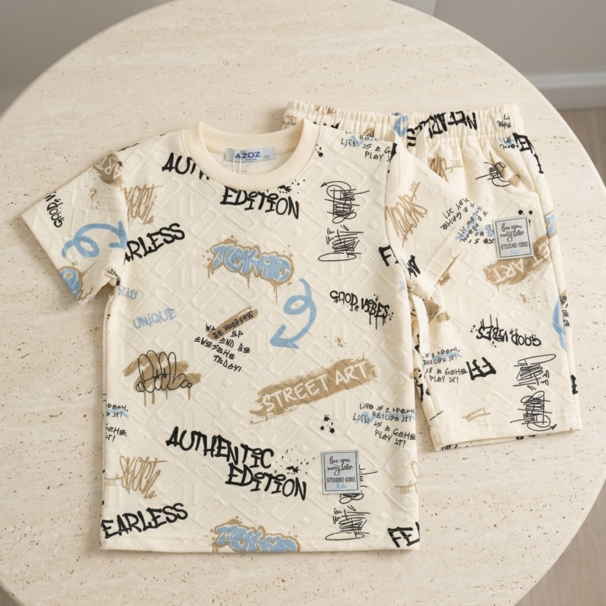 Boys H/S (w/shorts) 6137B