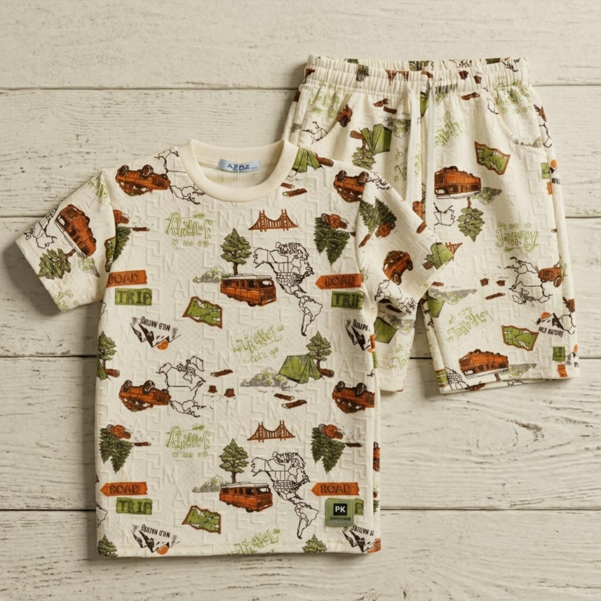 Boys H/S (w/shorts) 6140C