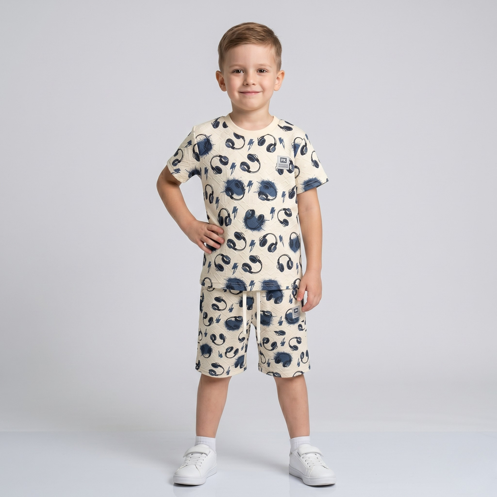 Boys H/S (w/shorts) 6136C