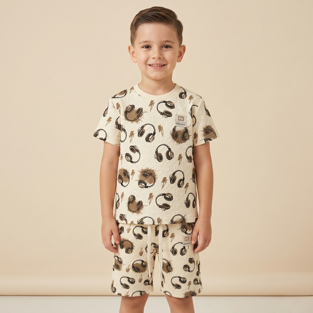 Boys H/S (w/shorts) 6136C