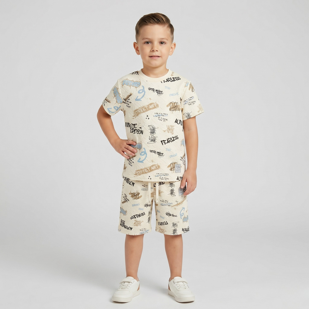 Boys H/S (w/shorts) 6137C