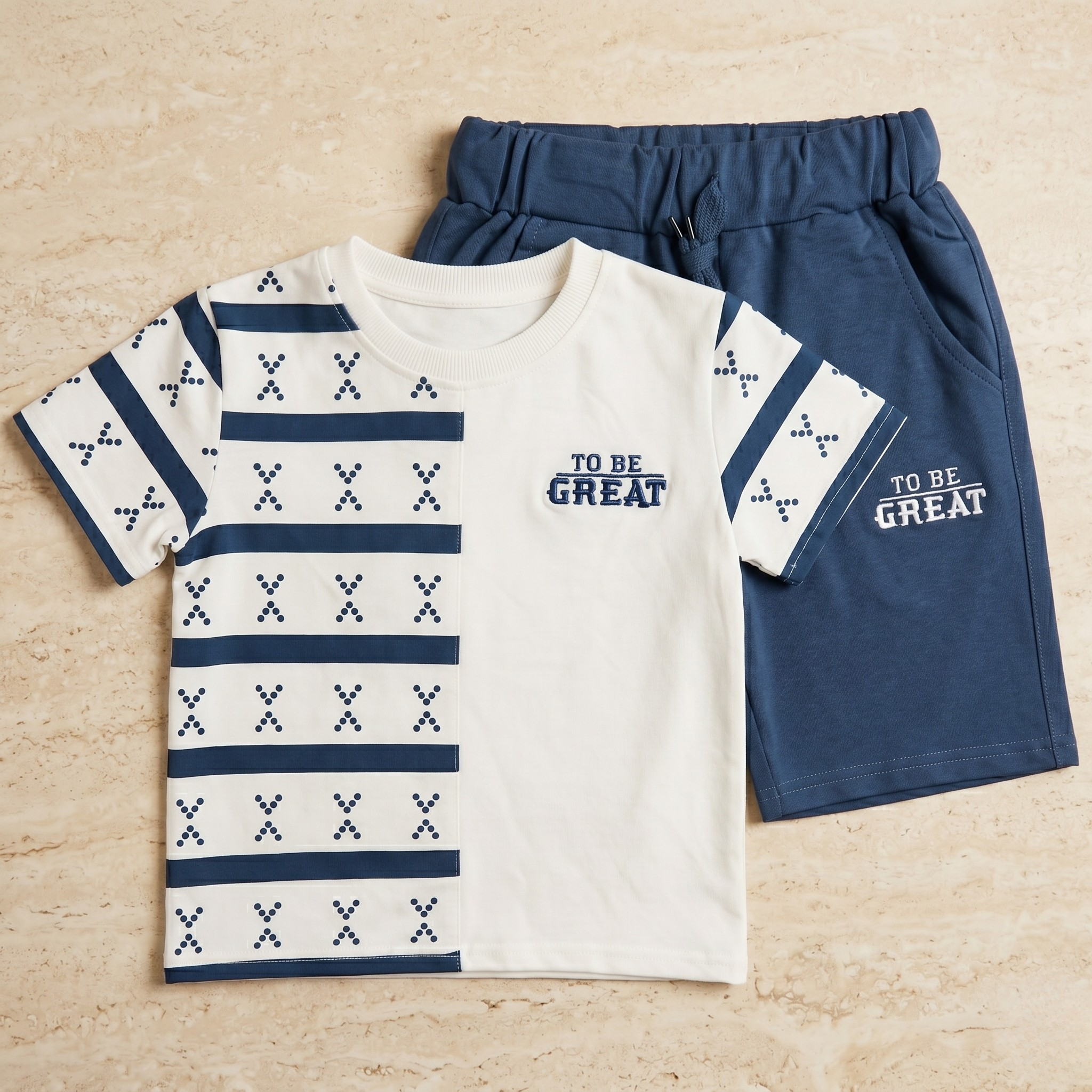Boys H/S (w/shorts) MKT 5401B