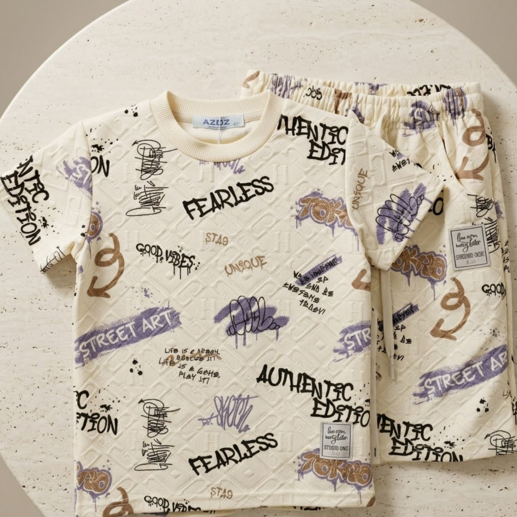 Boys H/S (w/shorts) 6137C