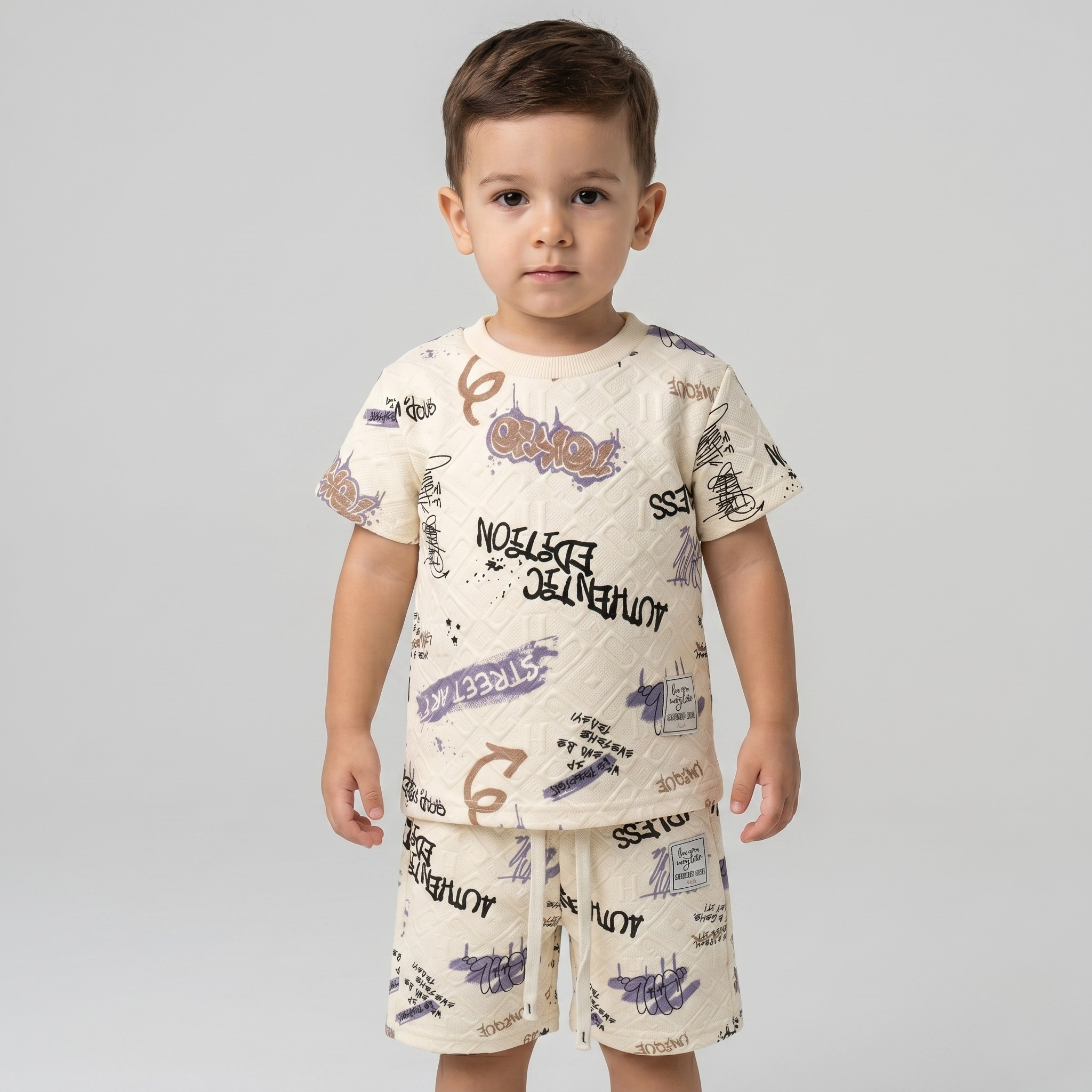 Boys H/S (w/shorts) 6137B