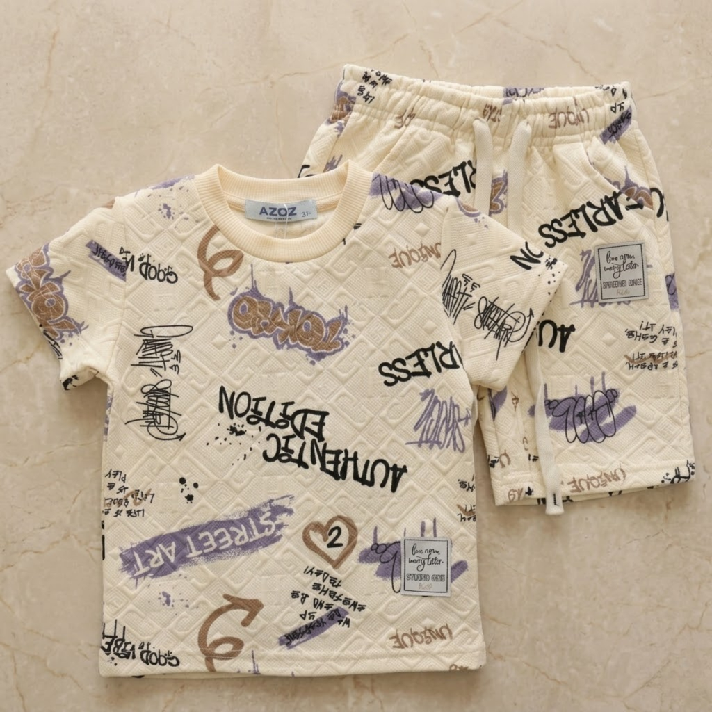 Boys H/S (w/shorts) 6137B