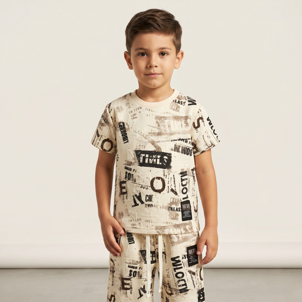 Boys H/S (w/shorts) 6135B