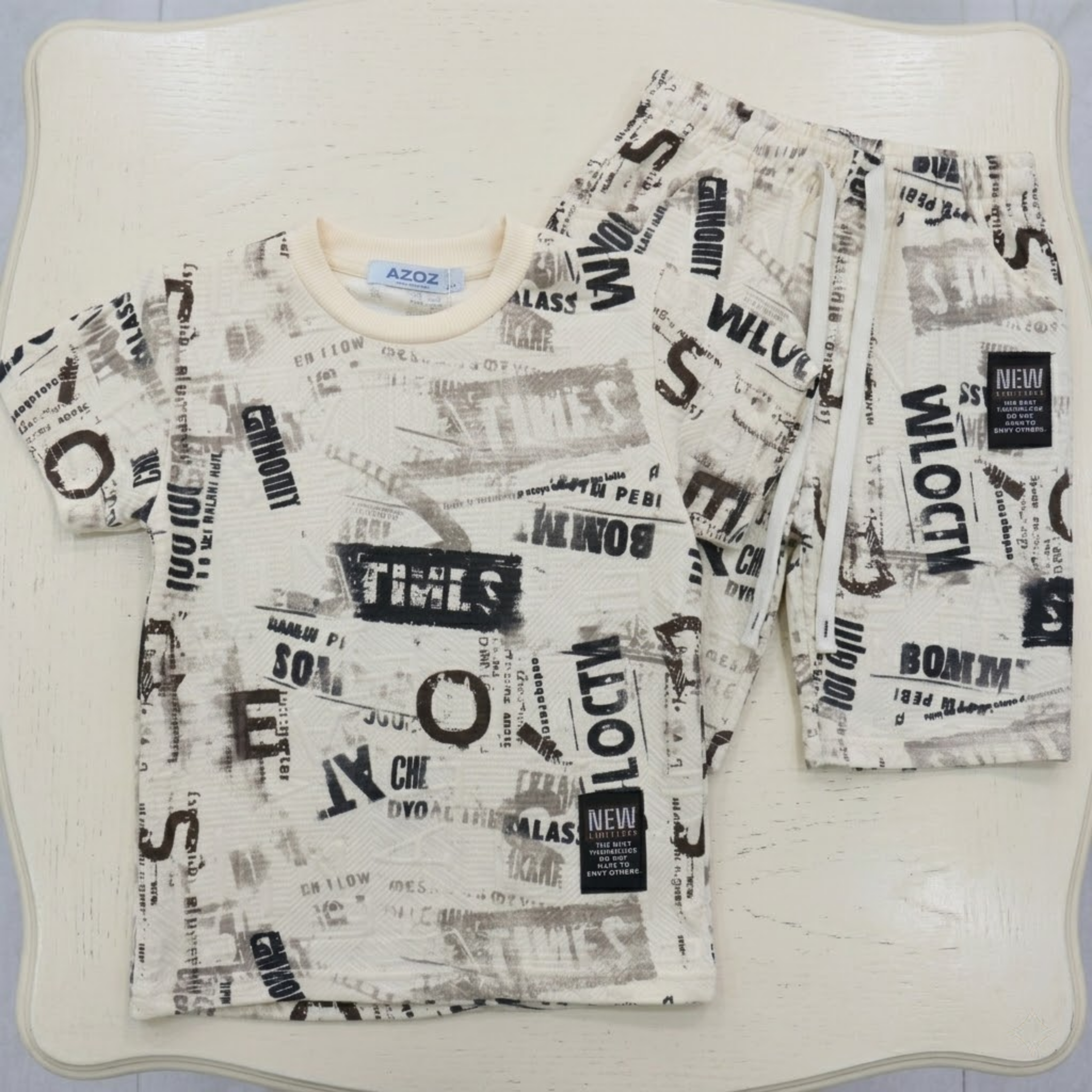 Boys H/S (w/shorts) 6135B