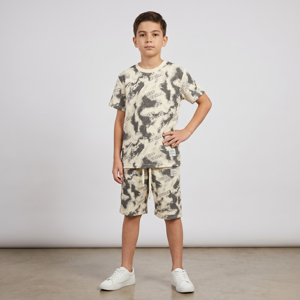Boys H/S (w/shorts) 6138C