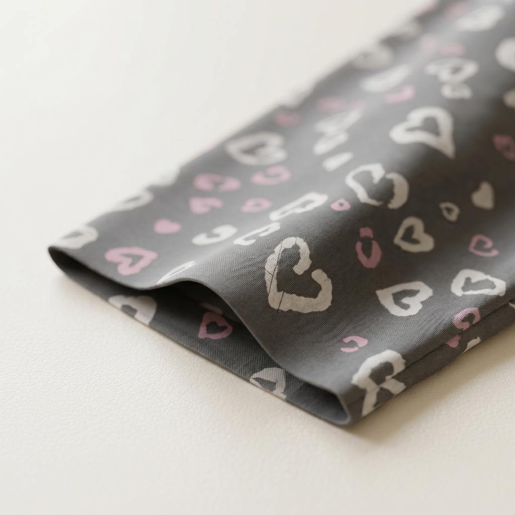Hearts Grey Womens Middi