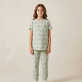 Bunny Ears Green H/S Pajamas