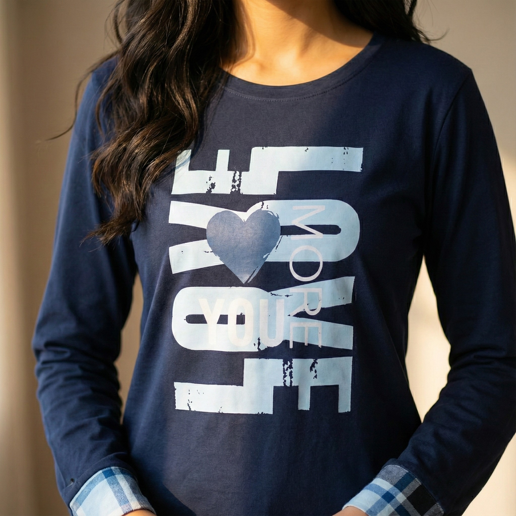 Love More بيجامات نسائية