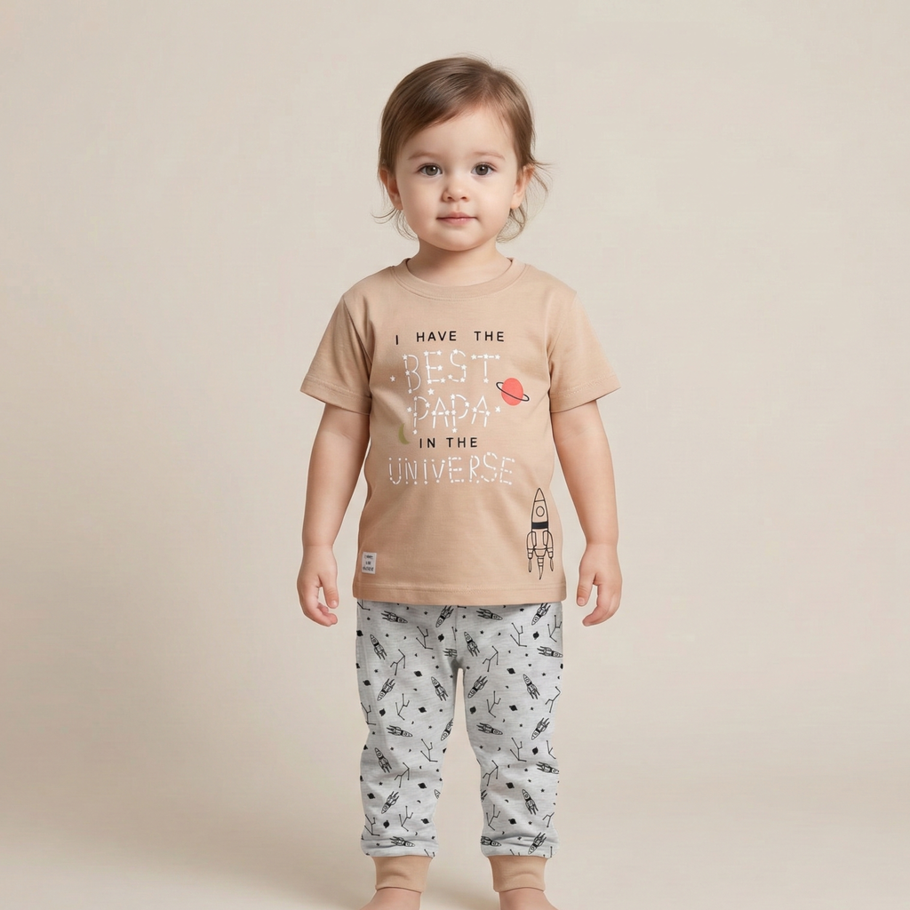 Baby S/S Pajamas - 252-06