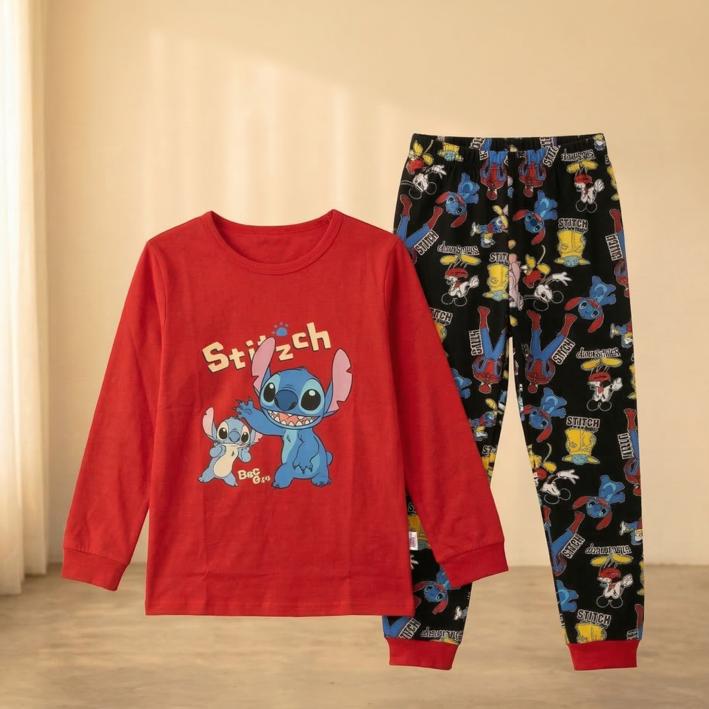 Stitzch Red Kids L\S Pajamas