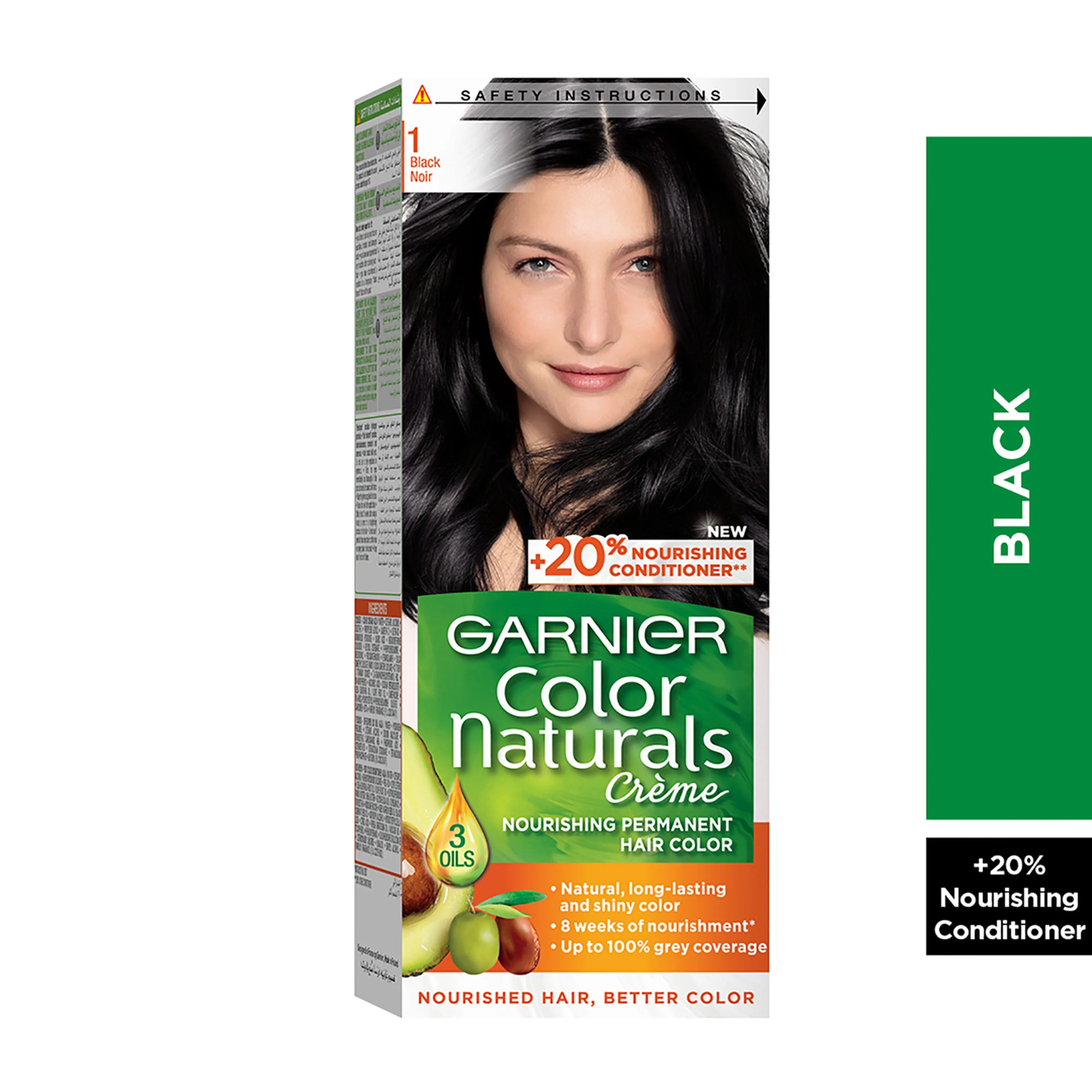 Garnier Color Cream Black Noir 1