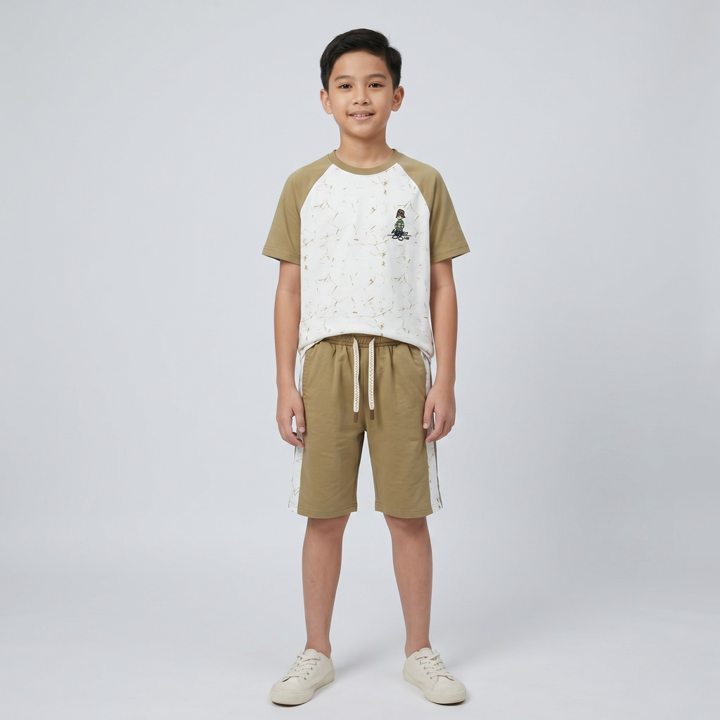 Boys H/S (w/shorts) 6300C