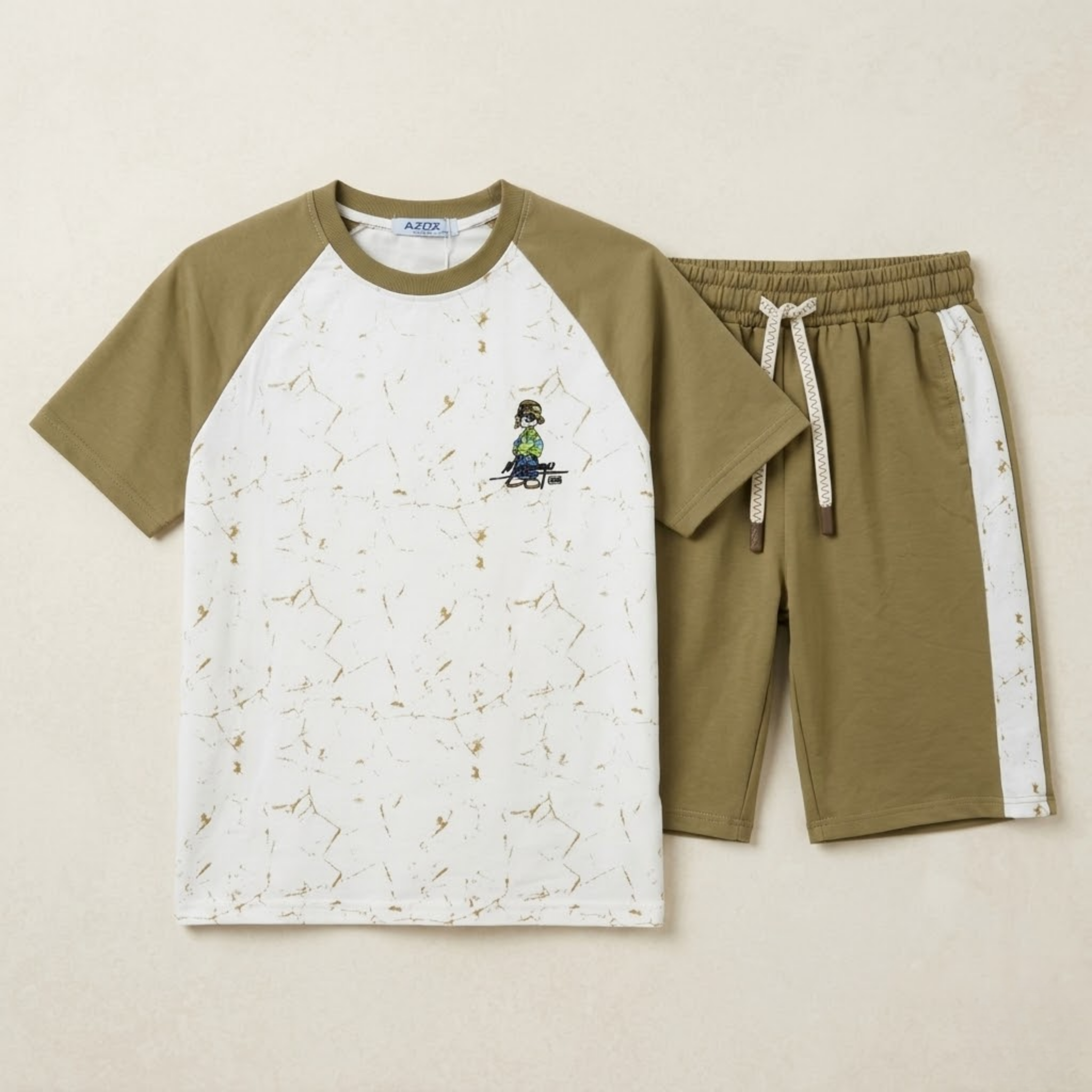 Boys H/S (w/shorts) 6300C