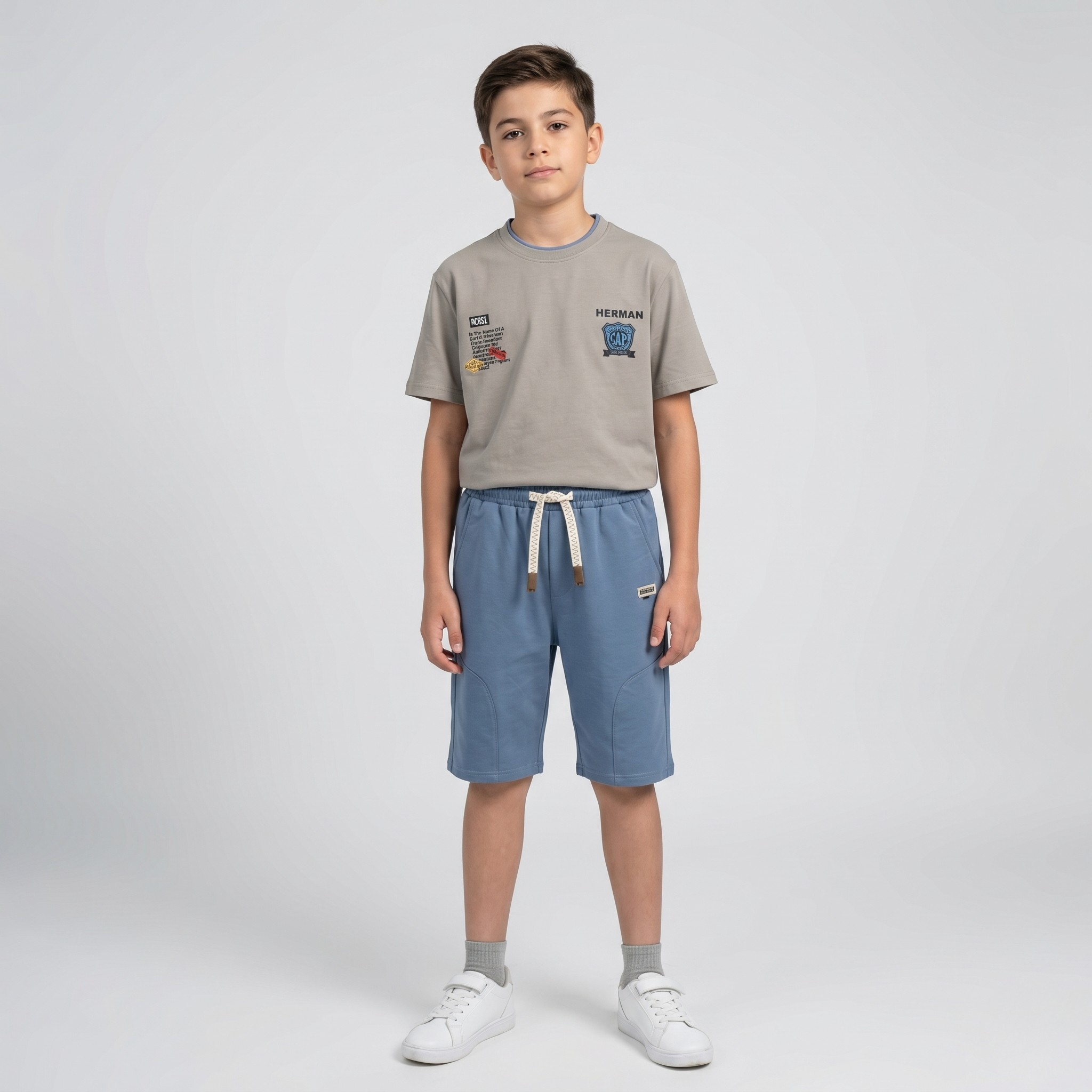 Boys H/S (w/shorts) 6303C