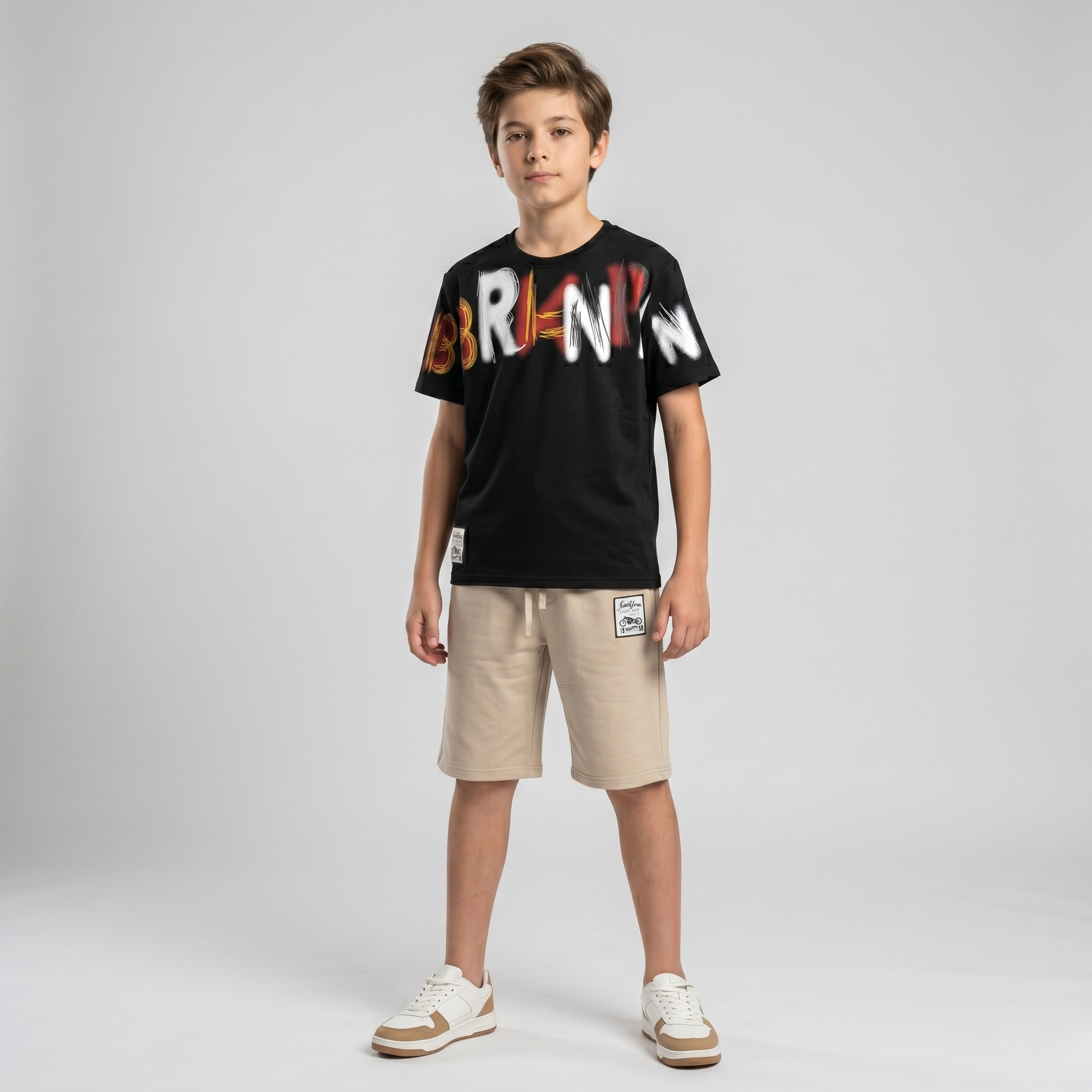 Boys H/S (w/shorts) 6385C