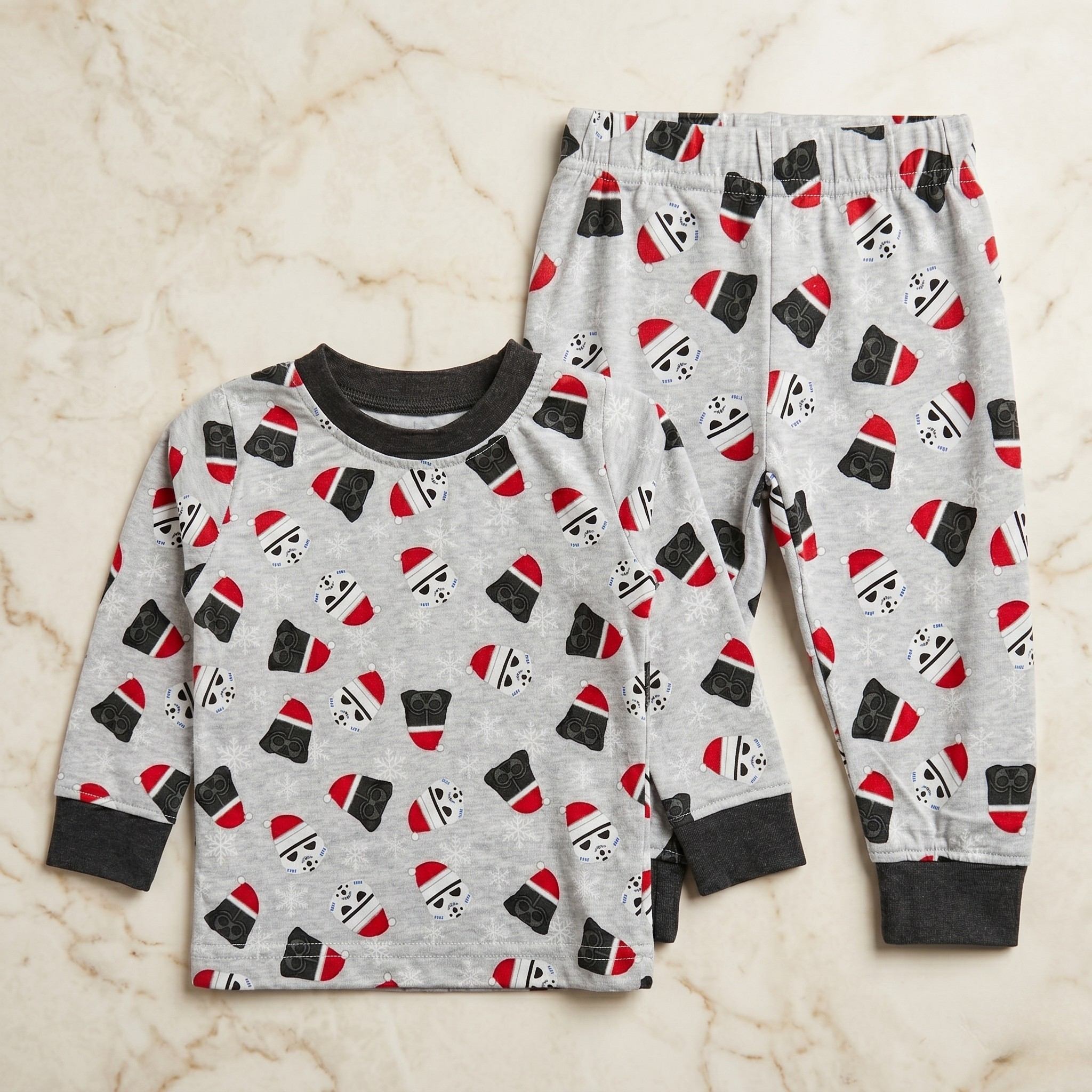 Stromtroopers White Kids L/S Pajamas