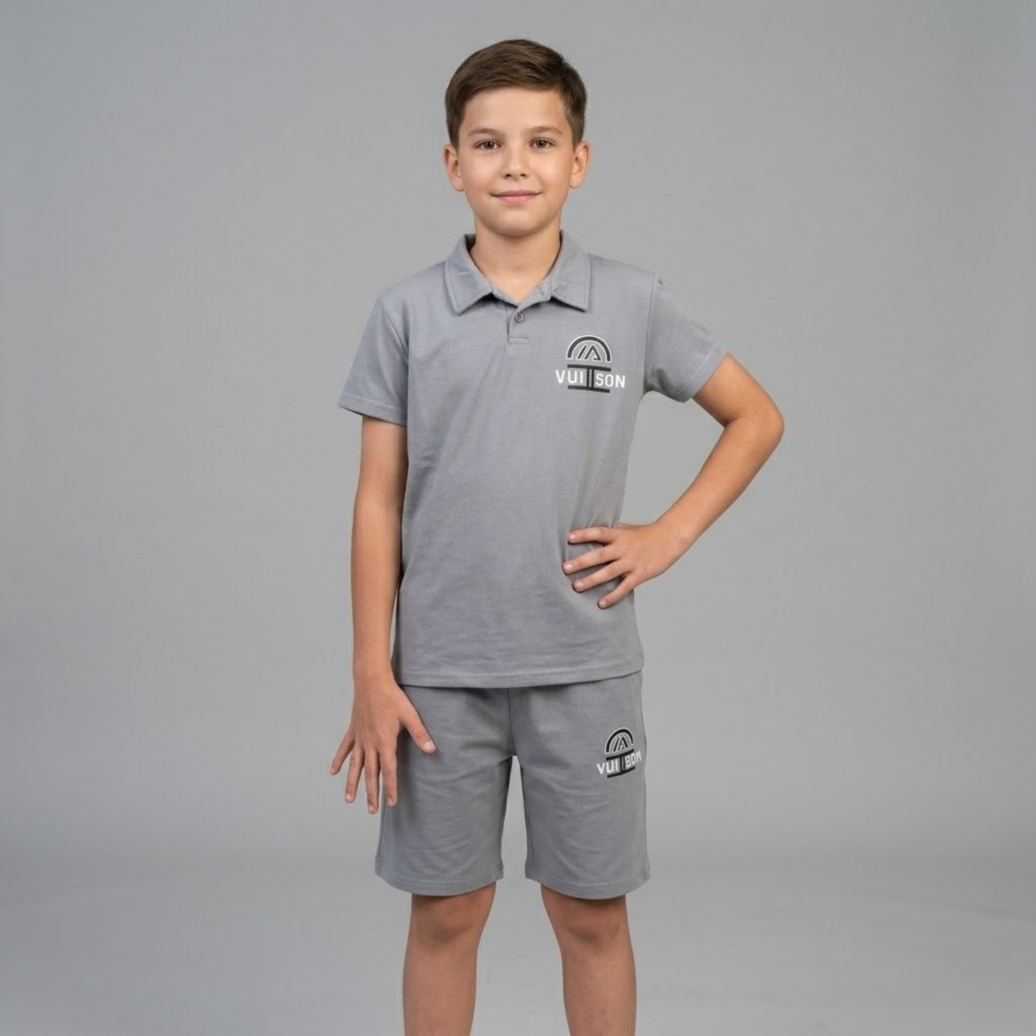 Kids H/S (W/Shorts) FR-910C