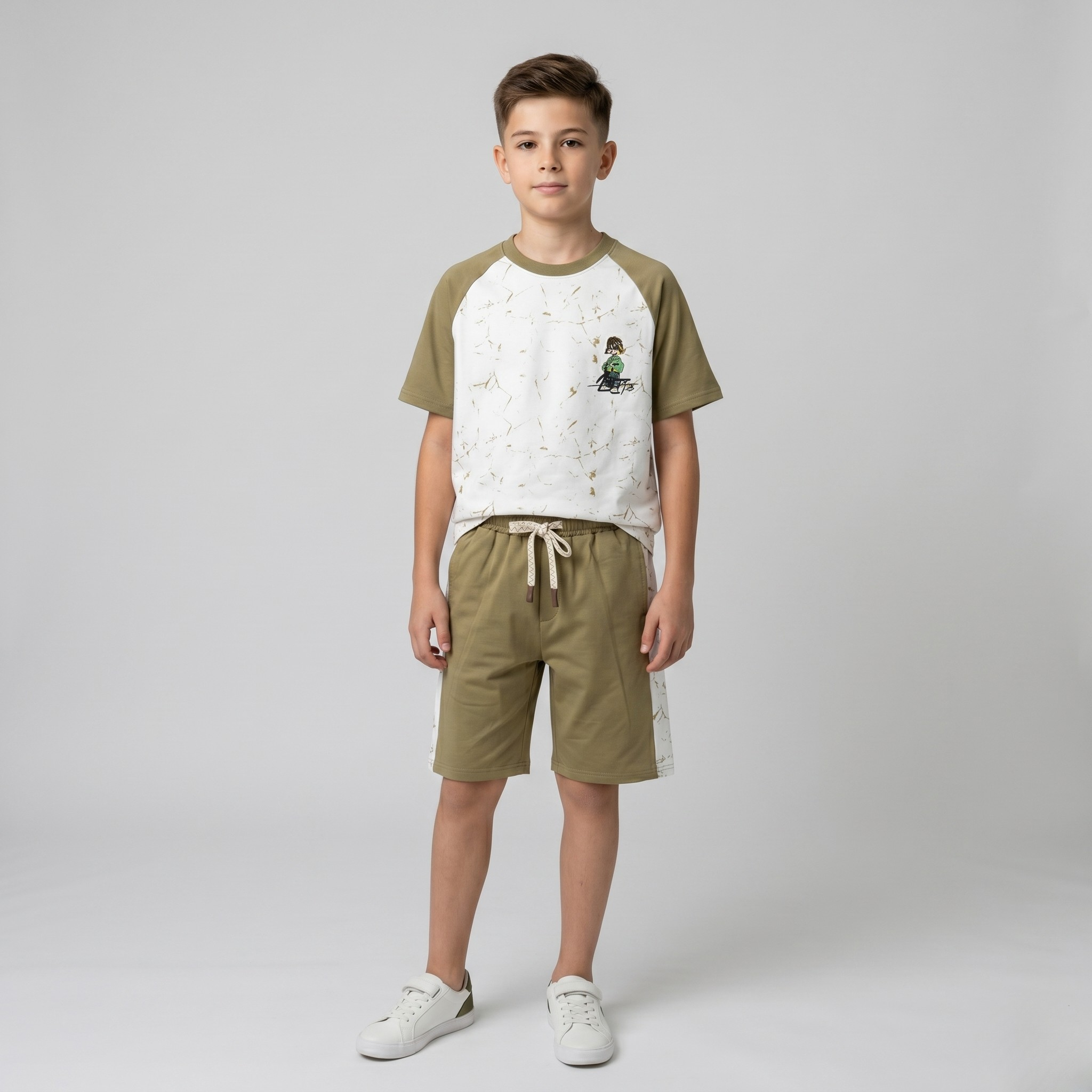 Boys H/S (w/shorts) 6300B