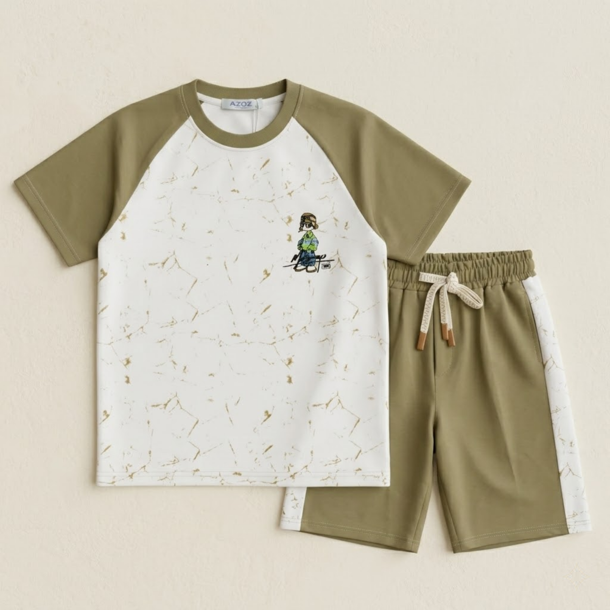 Boys H/S (w/shorts) 6300B