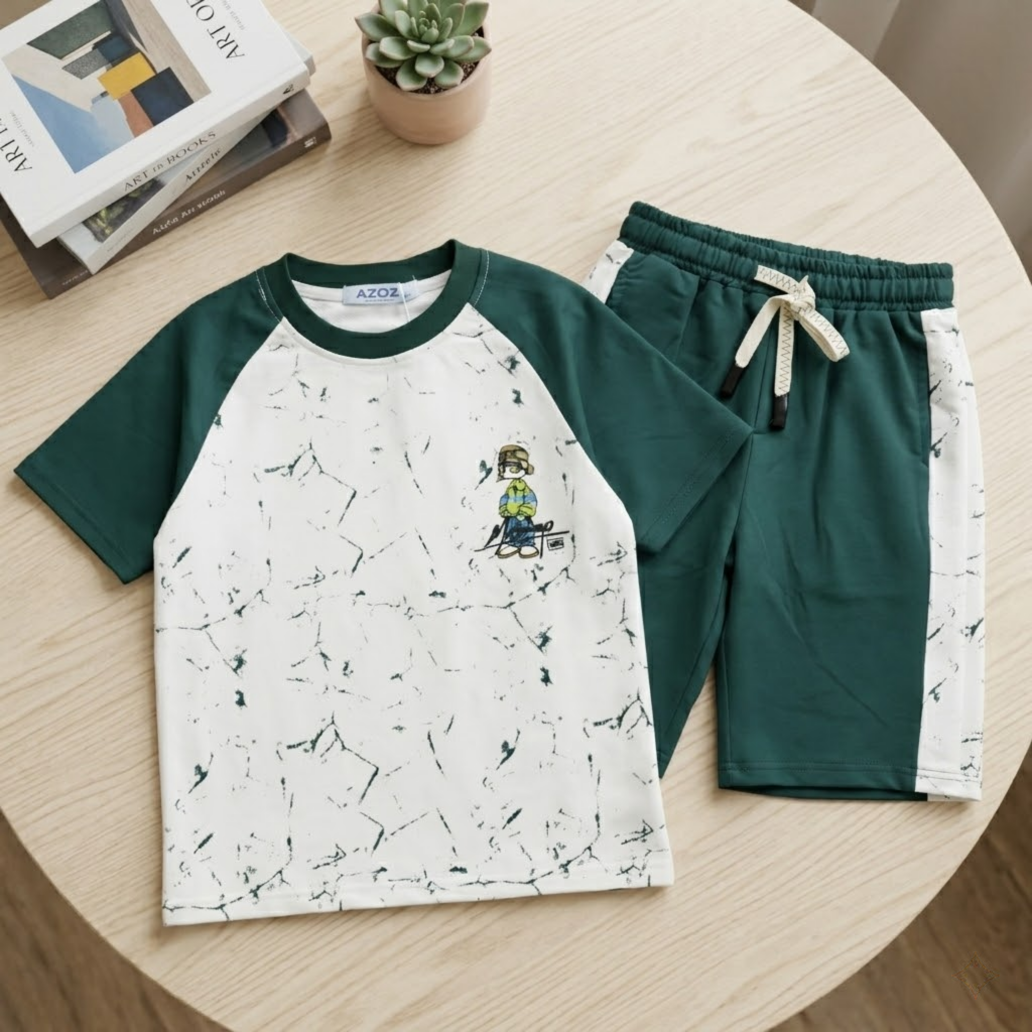 Boys H/S (w/shorts) 6300B