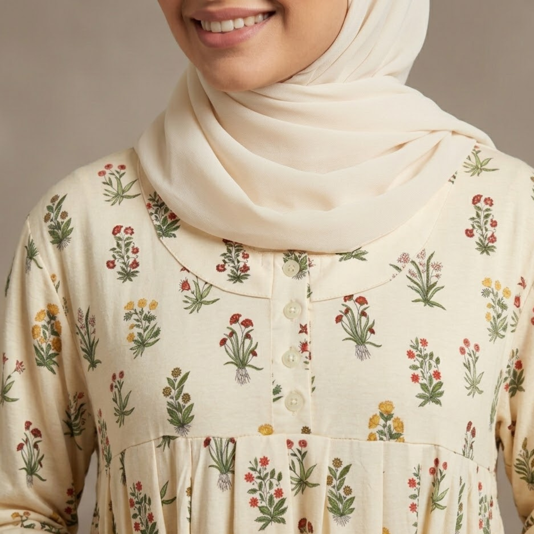 Womens L/S Midi Dress LM-147/J-26
