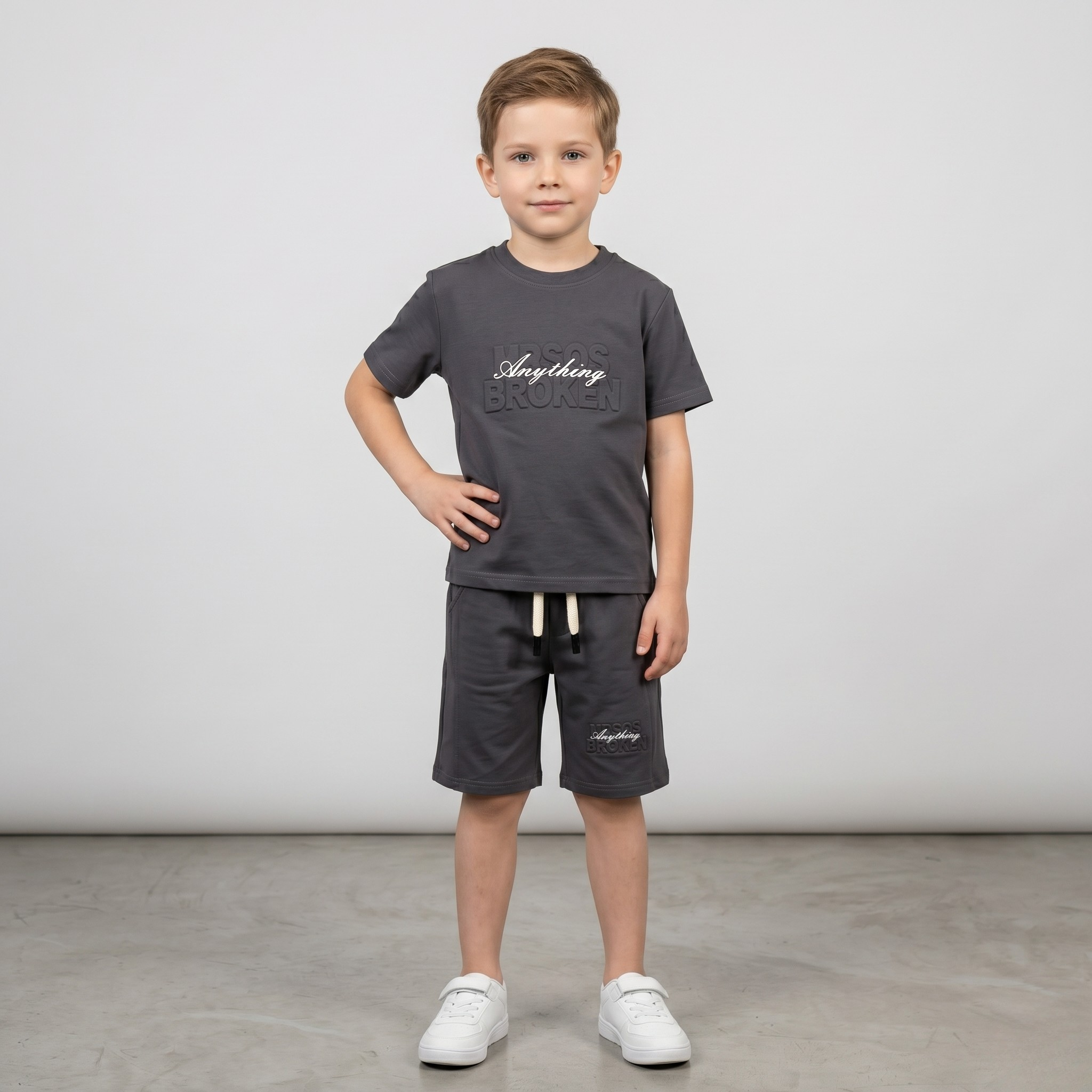 Boys H/S (w/shorts) 6306B