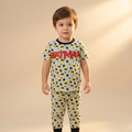 Batman Faces Kids H/S Pajamas