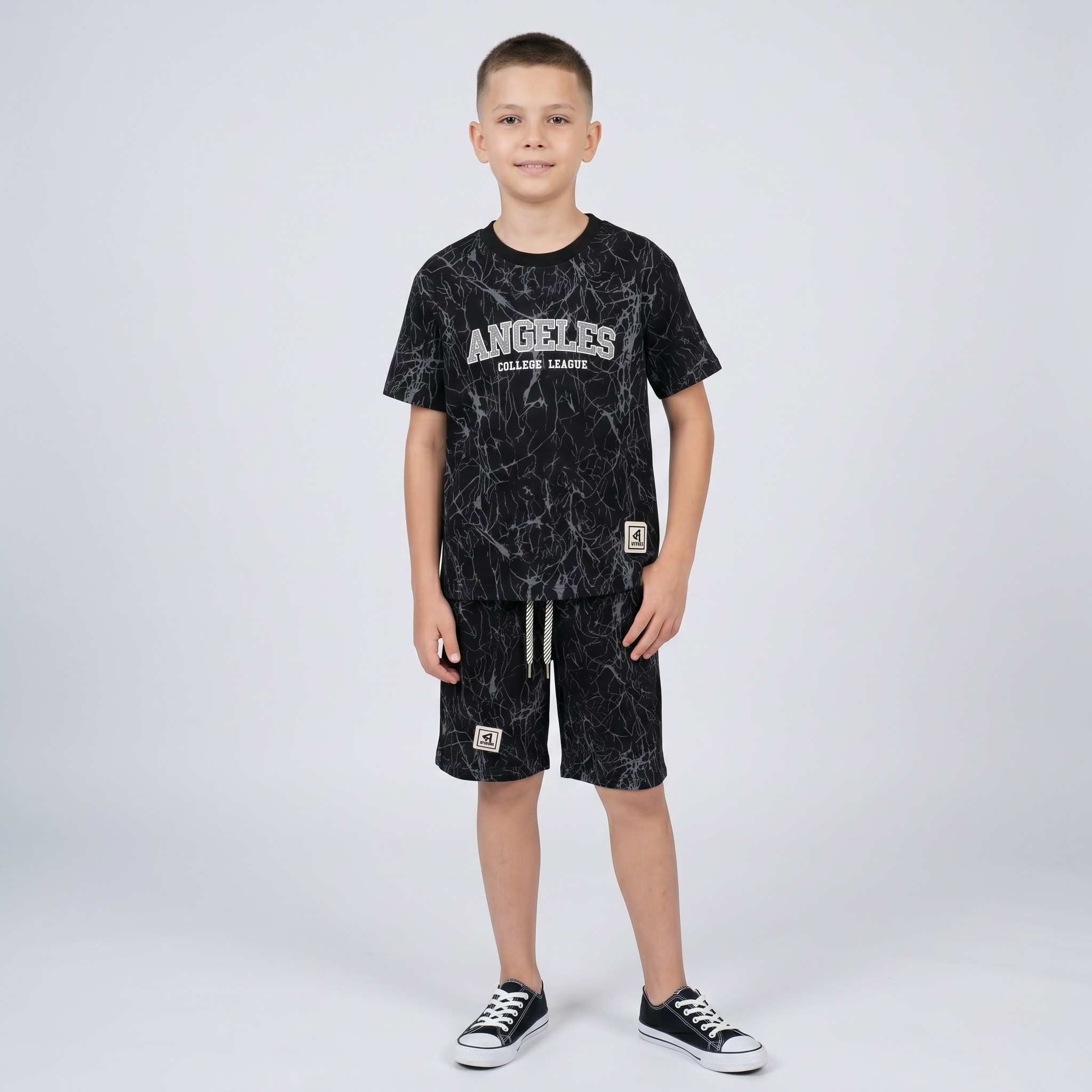 Boys H/S (w/shorts) 6328B