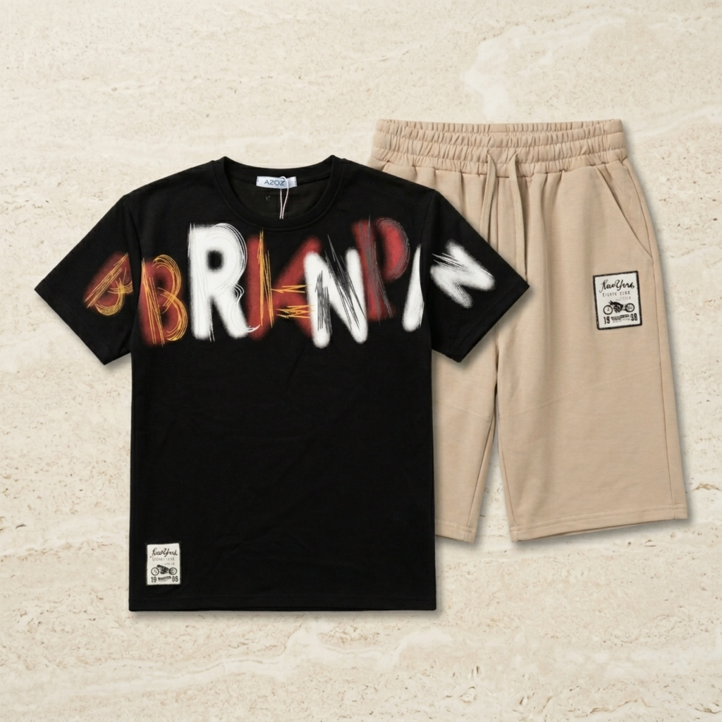 Boys H/S (w/shorts) 6385B