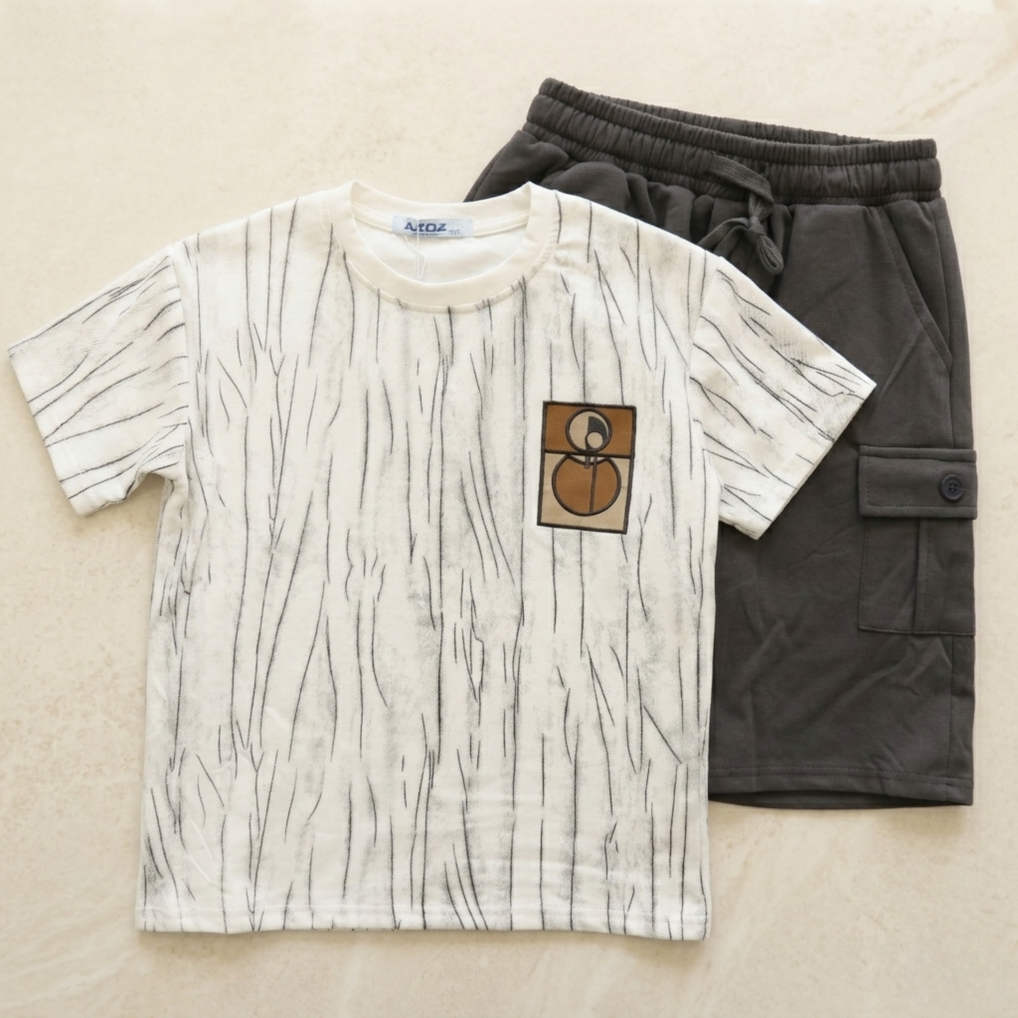 Boys H/S (w/shorts) 6389A