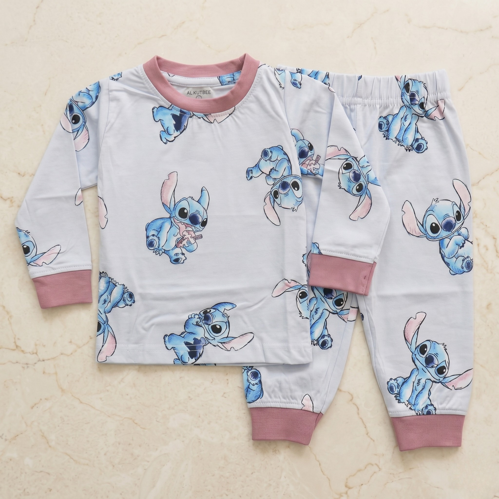 Stitch Icecream Kids L/S Pajamas