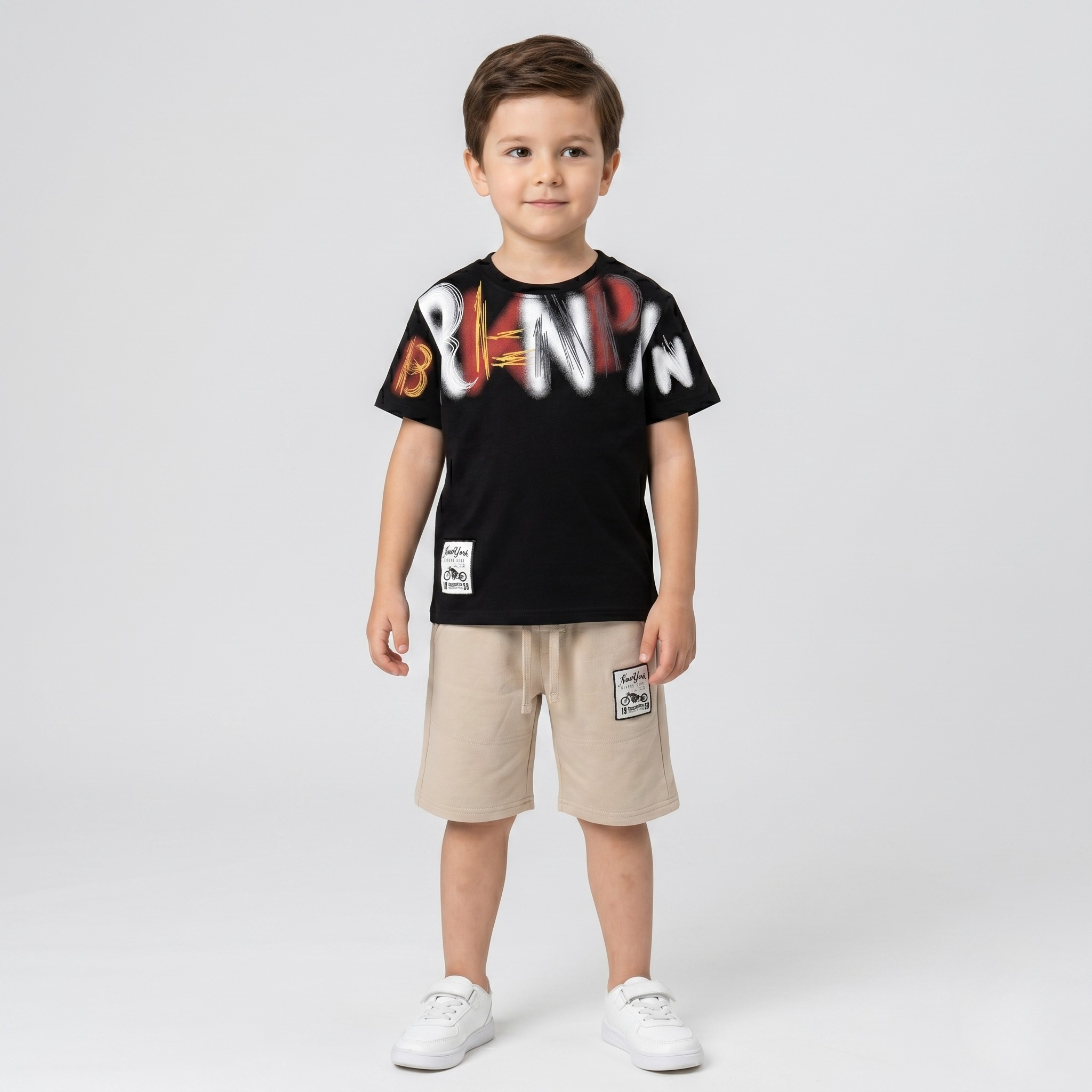 Boys H/S (w/shorts) 6358A