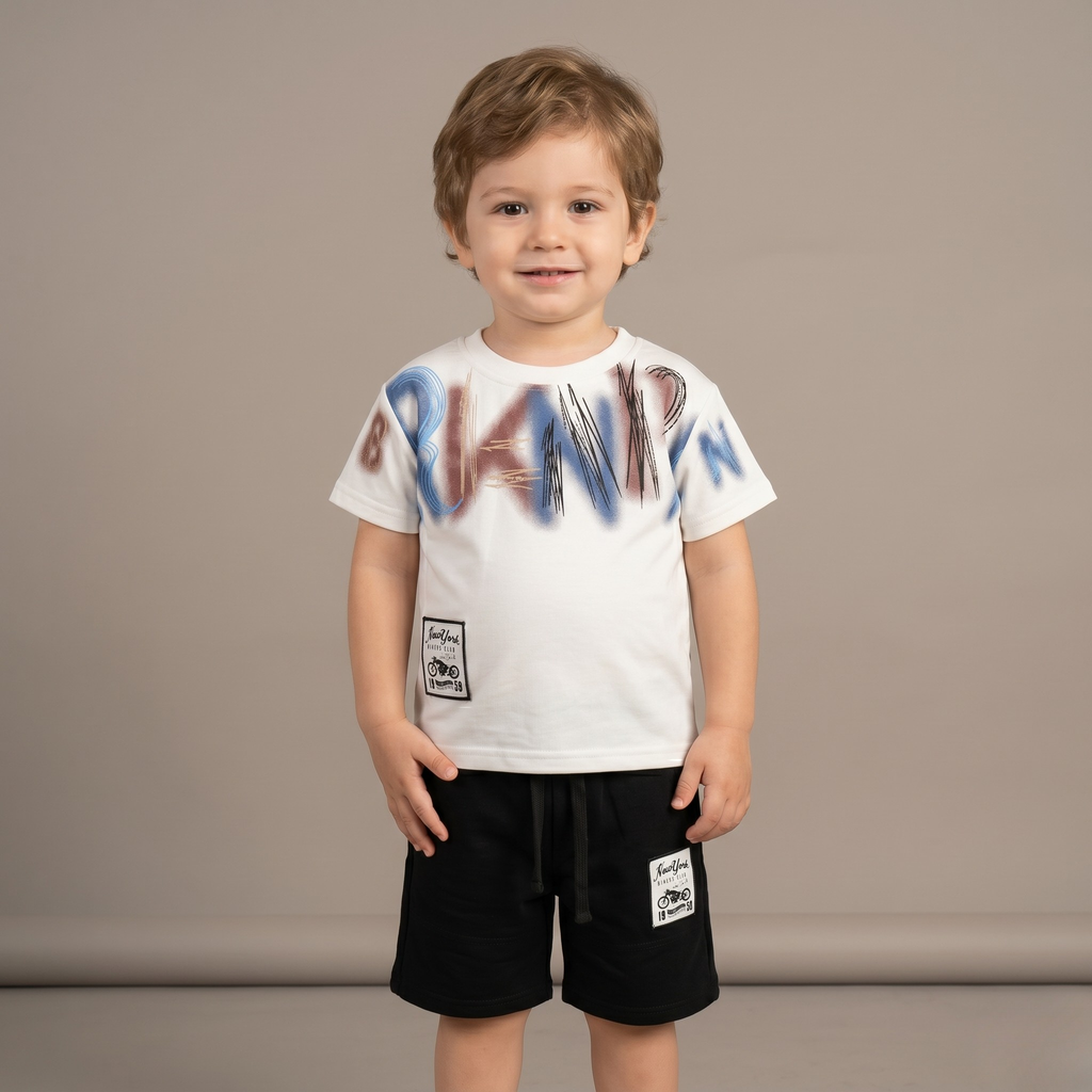 Boys H/S (w/shorts) 6358A