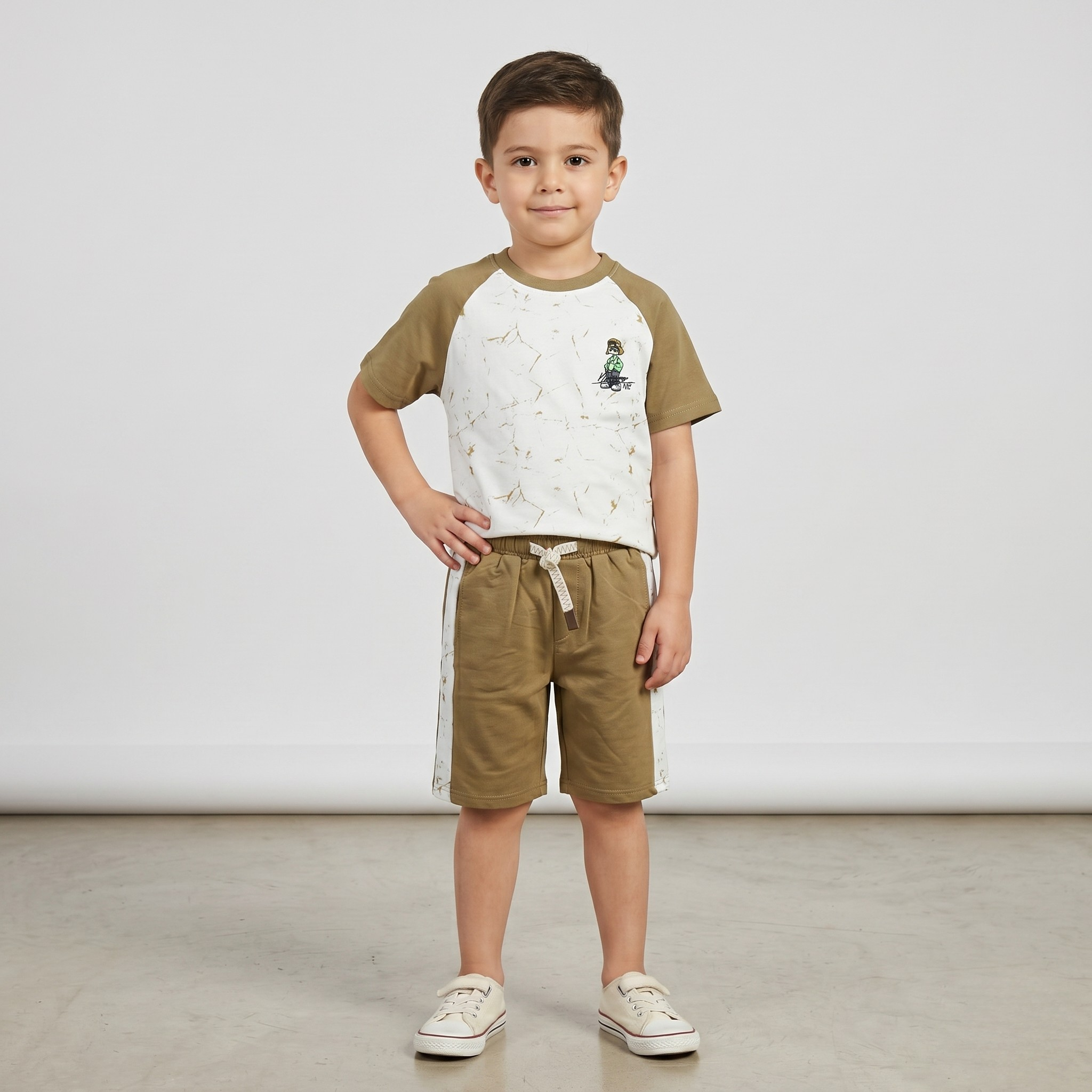 Boys H/S (w/shorts) 6300A