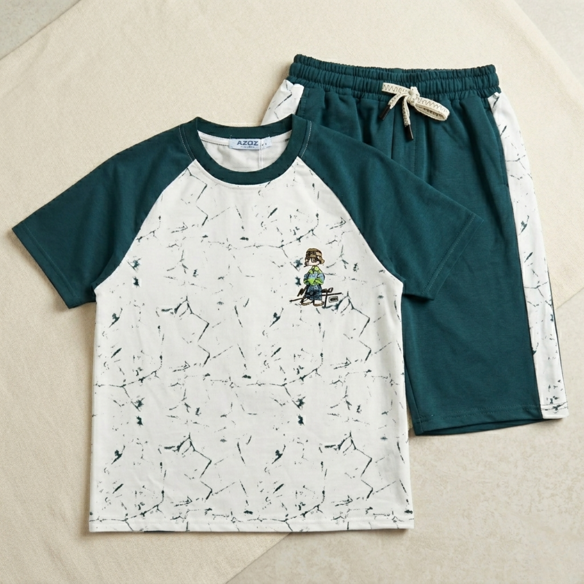 Boys H/S (w/shorts) 6300A